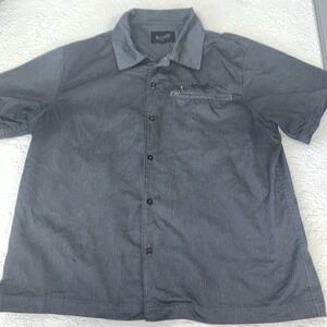 Welcome Skateboards Barb Scorpion Embroidered Button Up Shirt Medium